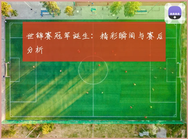 世锦赛冠军诞生：精彩瞬间与赛后分析